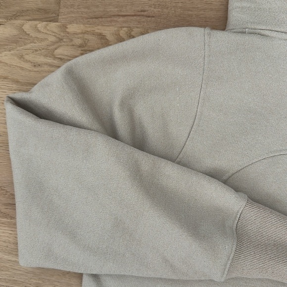 Lululemon Loungeful Cropped Hoodie *Spark Bone / Beige S - Picture 10 of 12